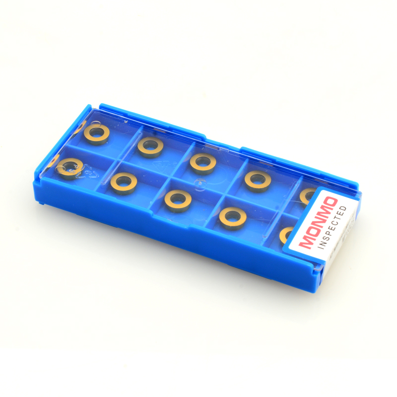 RPMW0802MO-X  加工鋼件，不銹鋼銑專用數(shù)控銑刀片MP1025