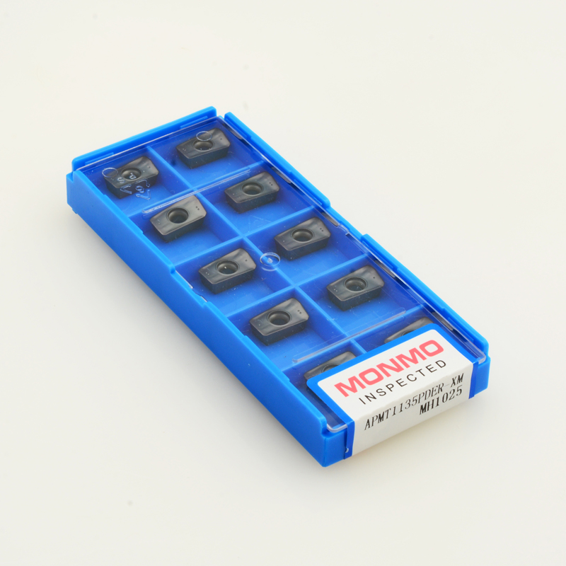MH1025系列飛刀粒 鋼件，預(yù)硬鋼刀片專用銑刀片